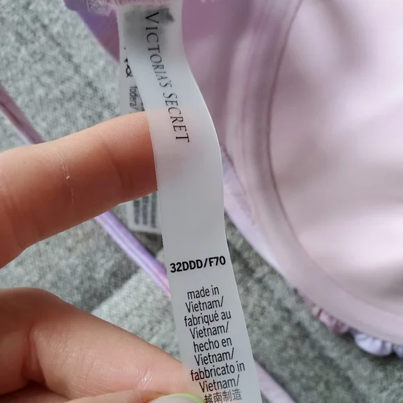 Victoria's Secret Swim Wicked Underwire Ruched Push Up Bikini Top Swimwear 32DDD - Picture 9 of 10